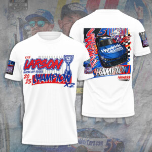 Kyle Larson 2025 NASCAR Cup Series Champion 3D Apparel - TANTN18102