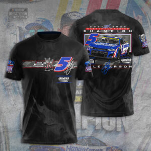 Kyle Larson 2025 NASCAR Cup Series Champion 3D Apparel - TANTN18115
