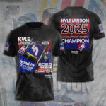 Kyle Larson 2025 NASCAR Cup Series Champion 3D Apparel – TANTN18116