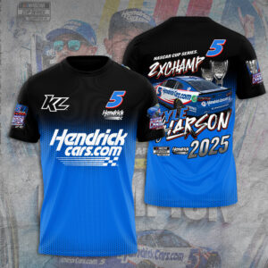 Kyle Larson 2025 NASCAR Cup Series Champion 3D Apparel - TANTN18434