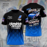 Kyle Larson 2025 NASCAR Cup Series Champion 3D Apparel – TANTN18529