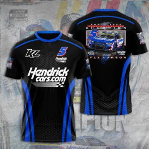 Kyle Larson 2025 NASCAR Cup Series Champion 3D Apparel - TANTN18602