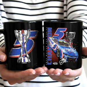 Kyle Larson 2025 NASCAR Cup Series Champion Ceramic Mug - TANTN18431