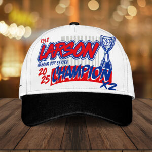 Kyle Larson 2025 NASCAR Cup Series Champion Classic Cap - TANTN18101