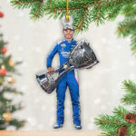 Kyle Larson 2025 NASCAR Cup Series Champion Custom Shape 2-sided Acrylic Ornament – TANTN18458
