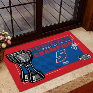 Kyle Larson 2025 NASCAR Cup Series Champion Doormat - TANTN18164