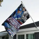 Kyle Larson 2025 NASCAR Cup Series Champion 3D Double-side House Flag – TANTN18090