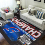 Kyle Larson 2025 NASCAR Cup Series Champion Rectangular Rug – TANTN18287