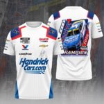Kyle Larson 2025 NASCAR Cup Series Champion 3D Apparel – HOATT14450
