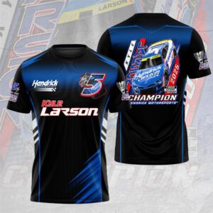 Kyle Larson 2025 NASCAR Cup Series Champion 3D Apparel - HOATT14486