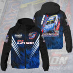 Kyle Larson 2025 NASCAR Cup Series Champion 3D Windbreaker Jacket – HOATT14401