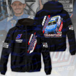 Kyle Larson 2025 NASCAR Cup Series Champions 3D Windbreaker Jacket – TMTHU2319