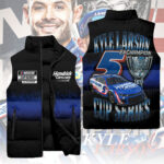 Kyle Larson NASCAR Cup Series Champion 3D Sleeveless Down Jacket – TMTHU1928