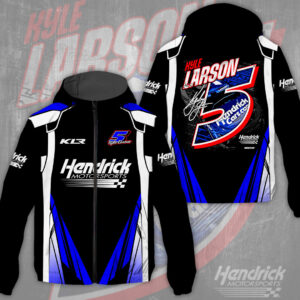 Kyle Larson NASCAR Cup Series Champion 3D Windbreaker Jacket - TMTHU2078