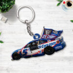 Kyle Larson Nascar Cup Series Champion Custom Shape 2-sided Keychain – TMTHU1989