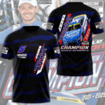 Kyle Larson Nascar Cup Series Champion 3D Apparel – TMTHU2027