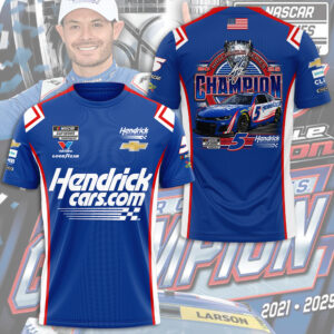 Kyle Larson Nascar Cup Series Champion 3D Apparel - TMTHU1975