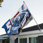 Kyle Larson Nascar Cup Series Champion 3D Double-side House Flag – TMTHU1978