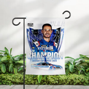 Kyle Larson Nascar Cup Series Champion Double-side Garden Flag - TMTHU1977