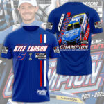 Kyle Larson Nascar Cup Series Champions 3D Apparel – TMTHU1972