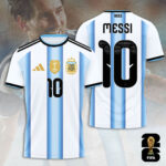 Lionel Messi x Argentina National Football Team World Cup 2026 3D Apparel – TANTN18321