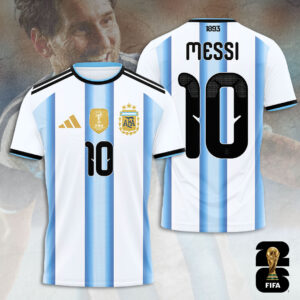 Lionel Messi x Argentina National Football Team World Cup 2026 3D Apparel - TANTN18321