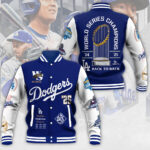Los Angeles Dodgers 2025 World Series Champions 3D Varsity Jacket - MAITM13692