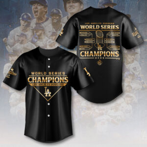 Los Angeles Dodgers 2025 World Series Champions Baseball Jersey - HOATT14300