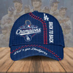 Los Angeles Dodgers 2025 World Series Champions Classic Cap - HOATT14313