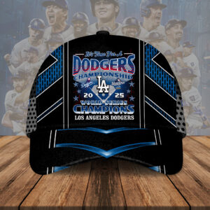 Los Angeles Dodgers 2025 World Series Champions Classic Cap - HOATT14318