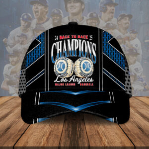 Los Angeles Dodgers 2025 World Series Champions Classic Cap - HOATT14330