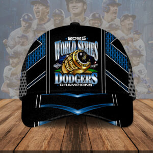 Los Angeles Dodgers 2025 World Series Champions Classic Cap - HOATT14380