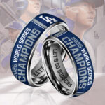 Los Angeles Dodgers 2025 World Series Champions Custom Alloy Ring - MAITM13650