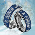 Los Angeles Dodgers 2025 World Series Champions Custom Alloy Ring - HOATT14285