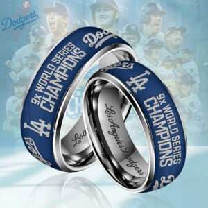 Los Angeles Dodgers 2025 World Series Champions Custom Alloy Ring - HOATT14285