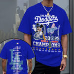 Los Angeles Dodgers 2025 World Series Champions 3D Apparel - MAITM13642