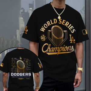 Los Angeles Dodgers 2025 World Series Champions 3D Apparel - MAITM13655