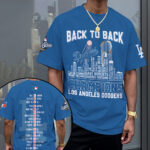 Los Angeles Dodgers 2025 World Series Champions 3D Apparel – MAITM13668