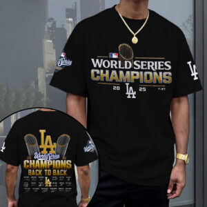 Los Angeles Dodgers 2025 World Series Champions 3D Apparel – MAITM13672