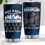 Los Angeles Dodgers 2025 World Series Champions Tumbler Cup - HOATT14370
