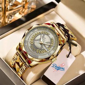 Los Angeles Dodgers Alloy Luxury Quartz Watch - GNE4612