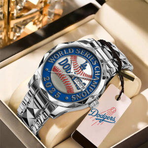 Los Angeles Dodgers Alloy Luxury Quartz Watch - TMTHU1903