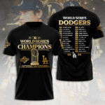 Los Angeles Dodgers World Series 2025 3D Apparel - TANTN18130