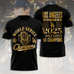 Los Angeles Dodgers World Series 2025 3D Apparel - TANTN18151