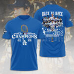Los Angeles Dodgers World Series 2025 3D Apparel - TANTN18161