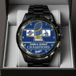 Los Angeles Dodgers World Series 2025 Black Stainless Steel Watch - TANTN18245