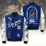 Los Angeles Dodgers World Series 2025 3D Bomber Jacket - TANTN18913