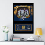 Los Angeles Dodgers World Series 2025 Rectangle Canvas With Inner Frame - TANTN18148