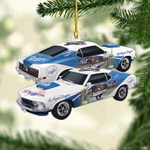 Los Angeles Dodgers World Series 2025 Custom Shape 2-sided Acrylic Ornament – TANTN18303