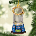 Los Angeles Dodgers World Series 2025 Custom Shape 2-sided Acrylic Ornament – TANTN18307
